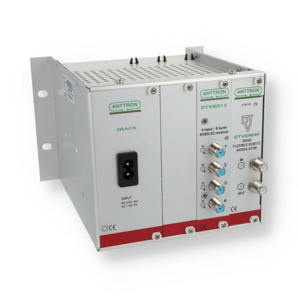 TRM 8x DVB-S2 TP - 4xDVB-T/C MUX Anttron