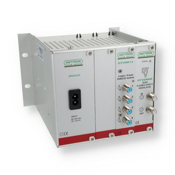 TRM 8x DVB-S2 TP - 4xDVB-T/C MUX Anttron