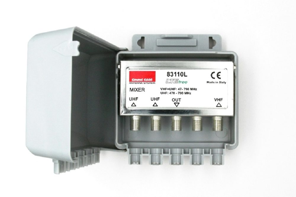 COMBINER VHF (FM) + 2xUHF LTE Emme Esse