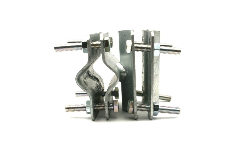 ŠELNA DVOSTRUKA "8" za cijev 25-50mm 90st.