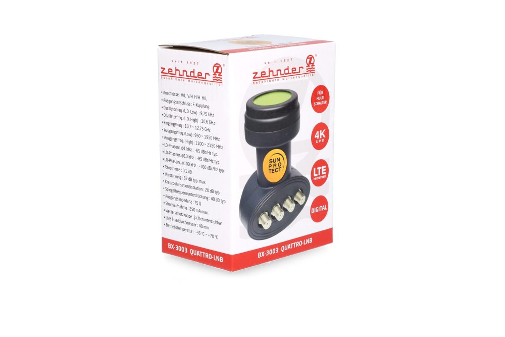 LNB Quattro Zehnder LNB BX-3003 (UV)