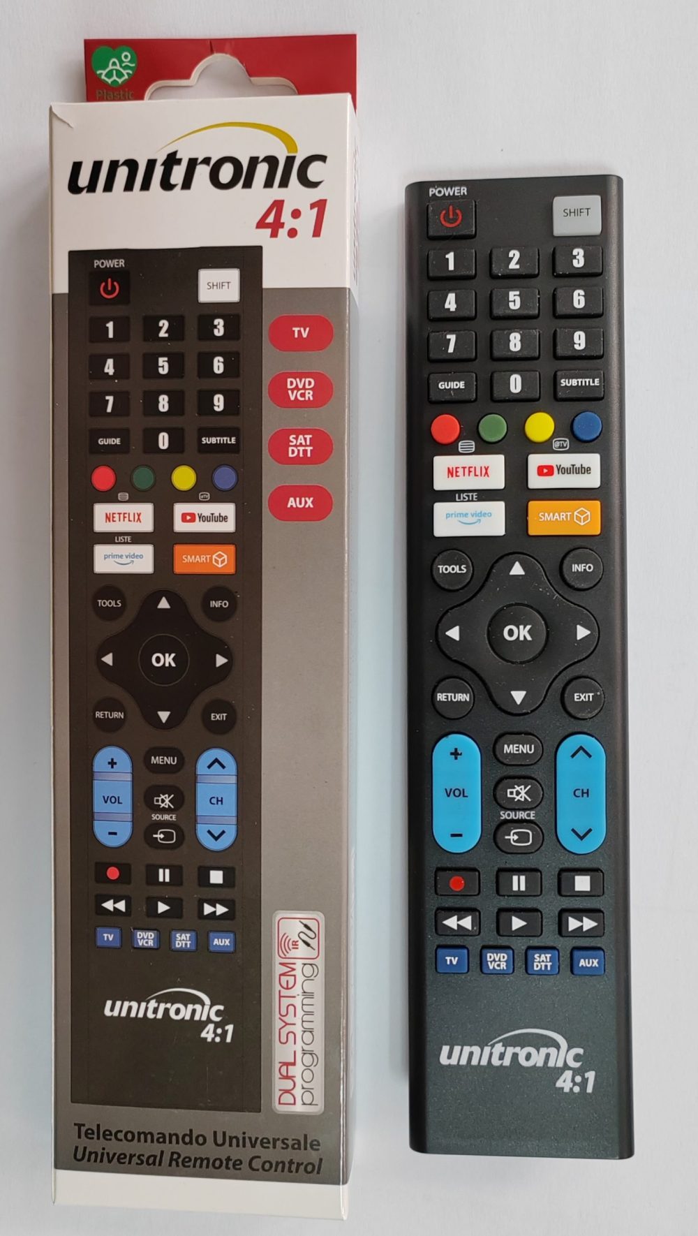 Programabilni daljinski upr. 4u1 UNItronic