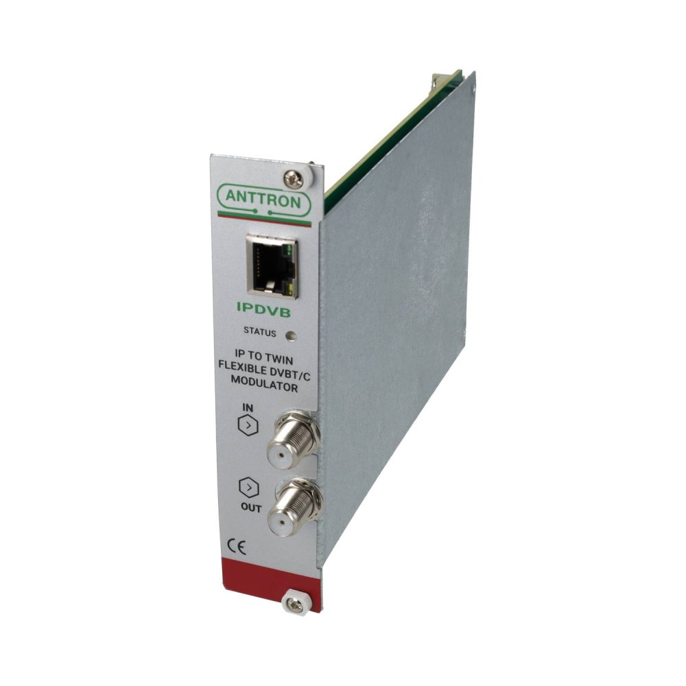 DTVR: Ulaz:  IP-UDP/RTP 31 SPTS/MPTS / Izlaz: Twin DVB-T/C (2xMUX)