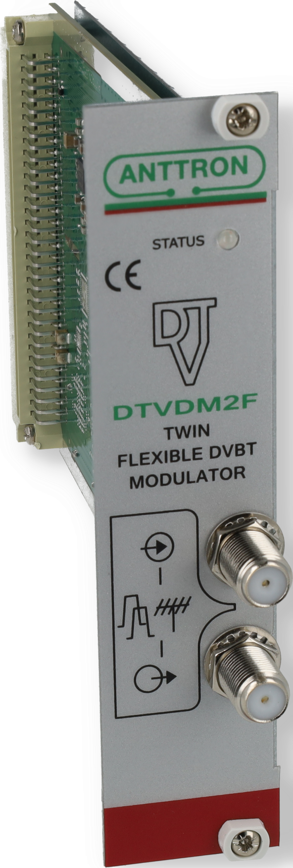 DTVR: Twin flexible DVB-T modulator Anttron