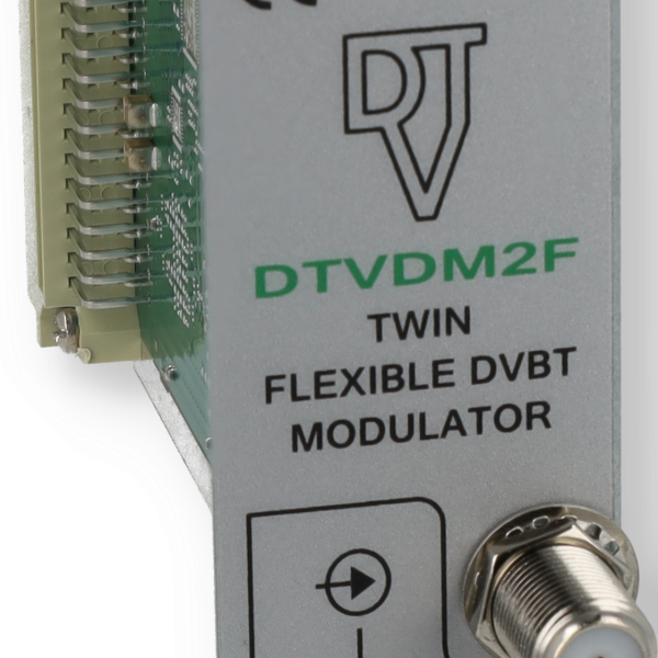 DTVR: Twin flexible DVB-T modulator Anttron