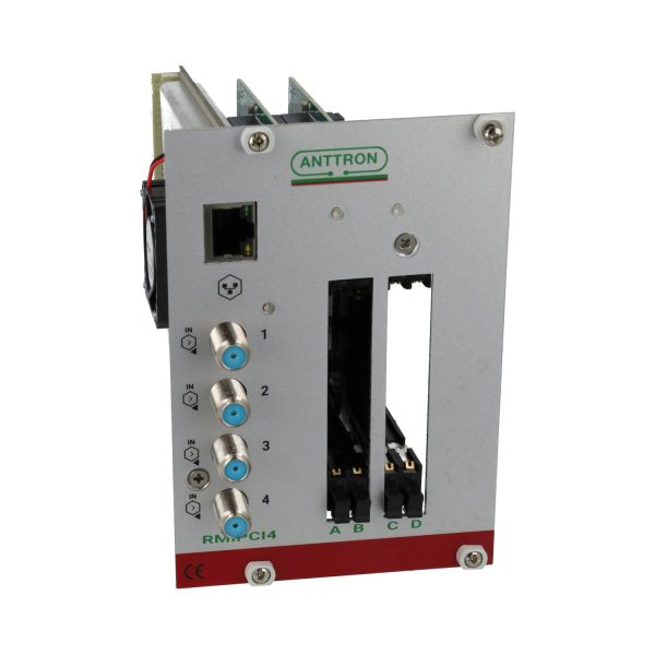 DTVR: Ulaz: 4x DVB-S2/S2X-8xTP +4CI >> Izlaz: IP 1Gb/s - 64 services