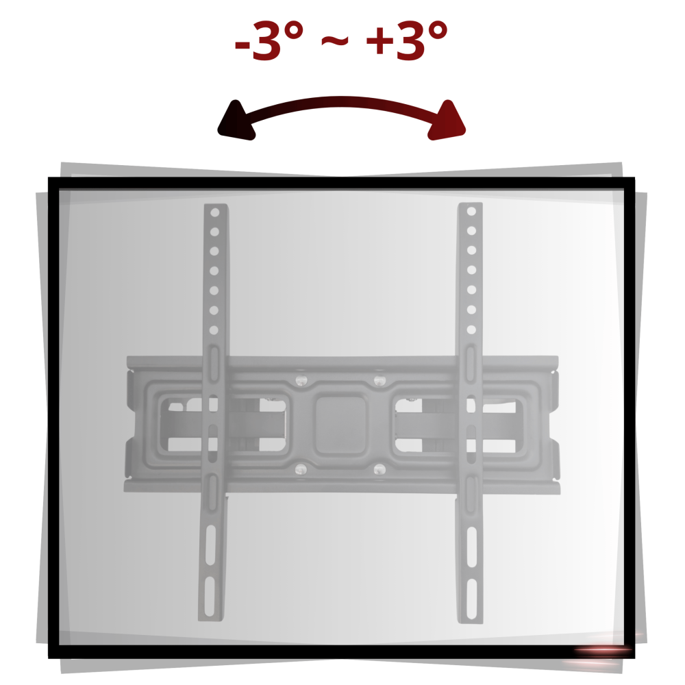 NOSAČ ZA LED Mount 23-65" 2-Flexi Red Eagle - Slika 3
