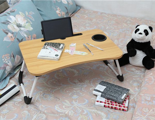 Stolić za laptop/tablet sklopivi 60x40x28cm /Boja: Drvo