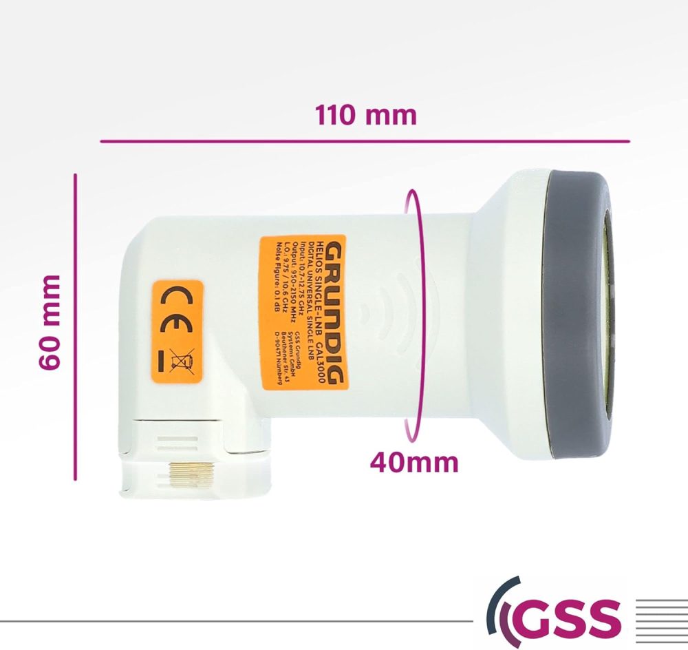 LNB Single GRUNDIG HELIOS - Slika 2