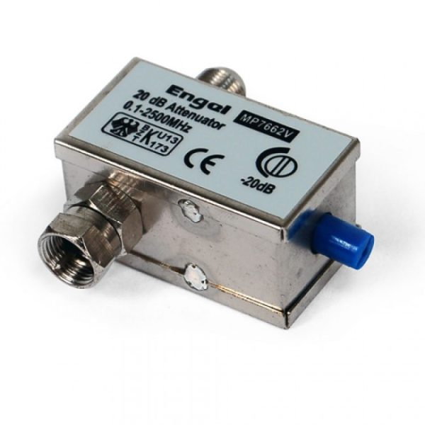 ATENUATOR S REG. -20dB / 0.1-2500MHz F(m)/F(ž) Engel