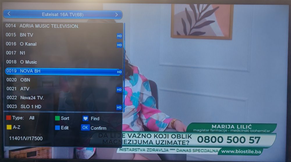 RECEIVER DVB-S2/T2/C Combo Opticum HD3 - Slika 4